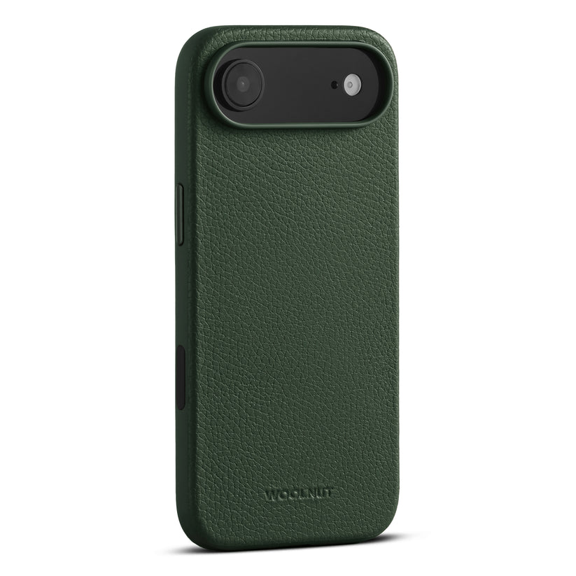 WOOLNUT Leather Case for iPhone Air - Green - iSTYLE BG