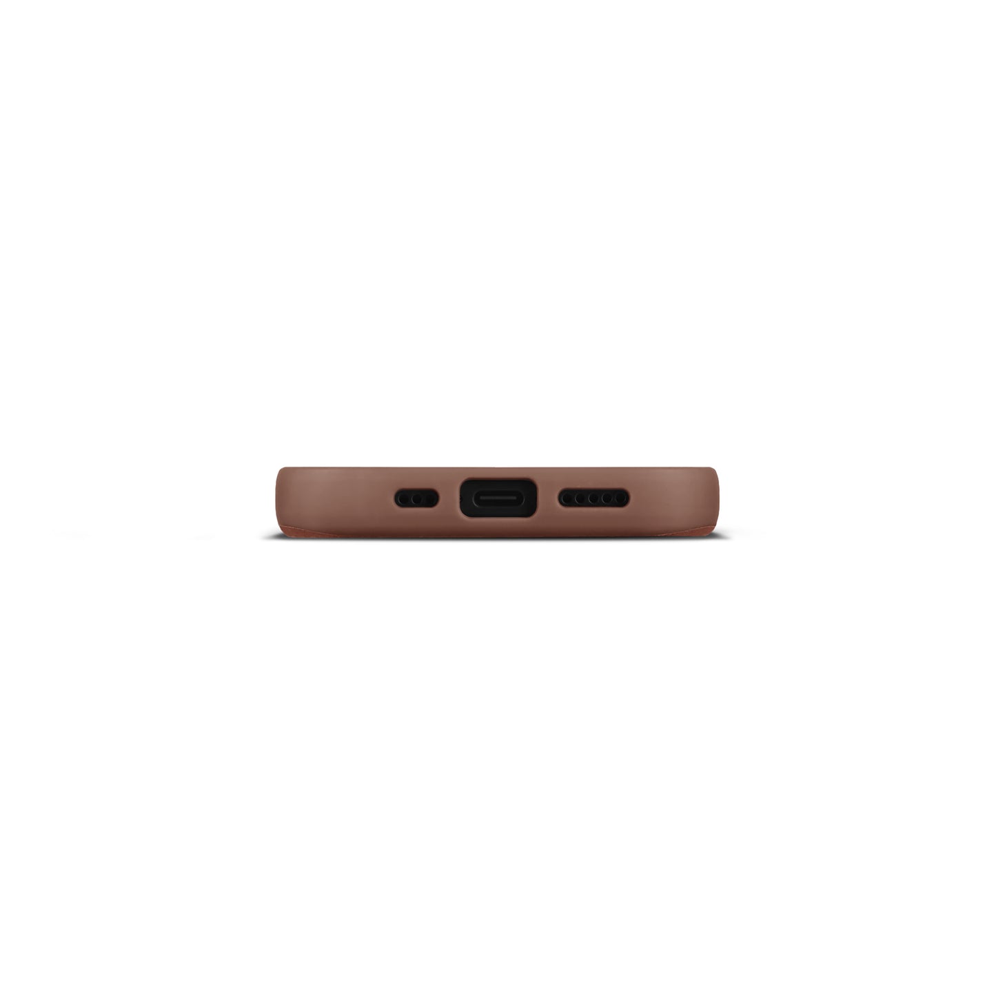 WOOLNUT Leather Case for iPhone 17 - Cognac