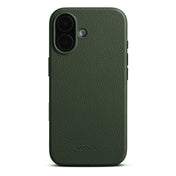 WOOLNUT Leather Case for iPhone 17 - Green - iSTYLE BG