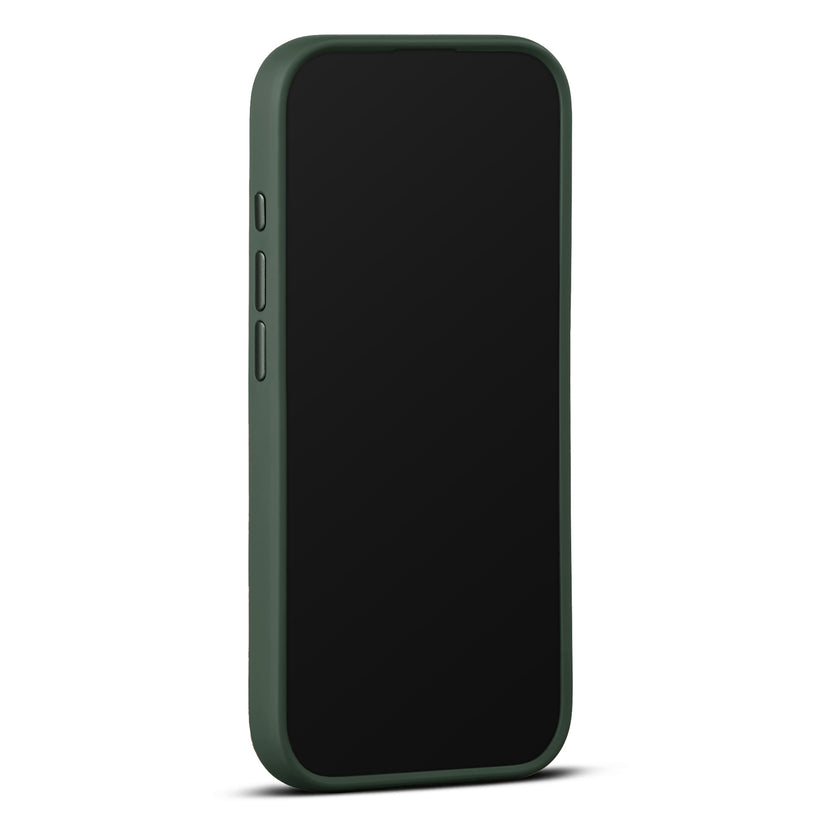 WOOLNUT Leather Case for iPhone 17 - Green - iSTYLE BG