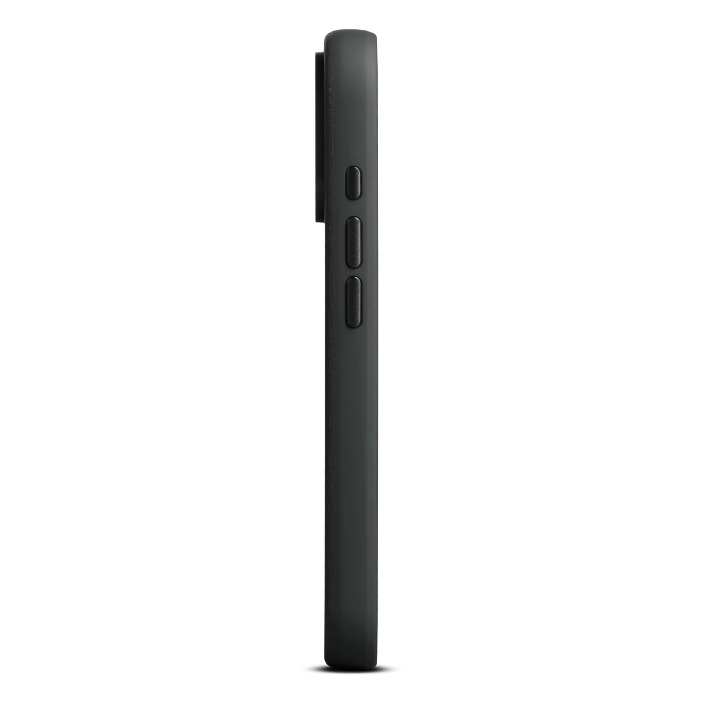 WOOLNUT Leather Case for iPhone 17 Pro - Black