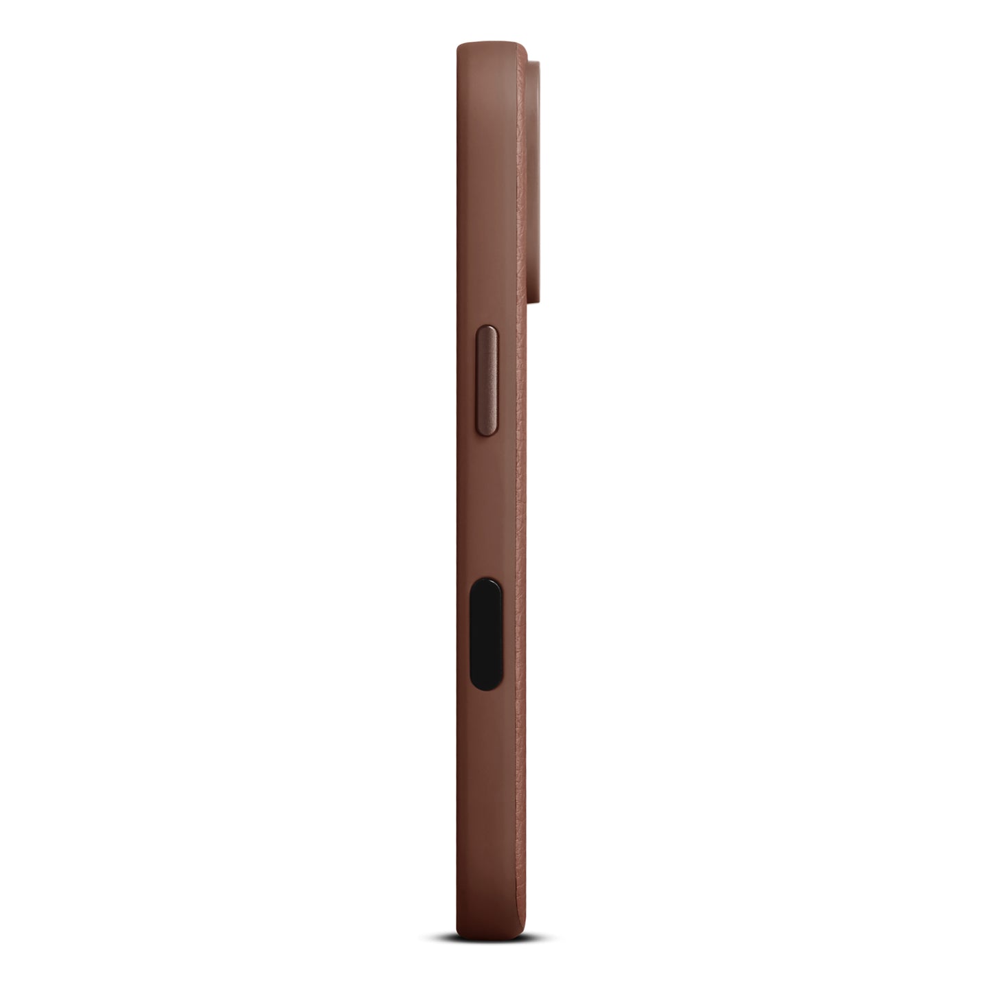 WOOLNUT Leather Case for iPhone 17 Pro - Cognac