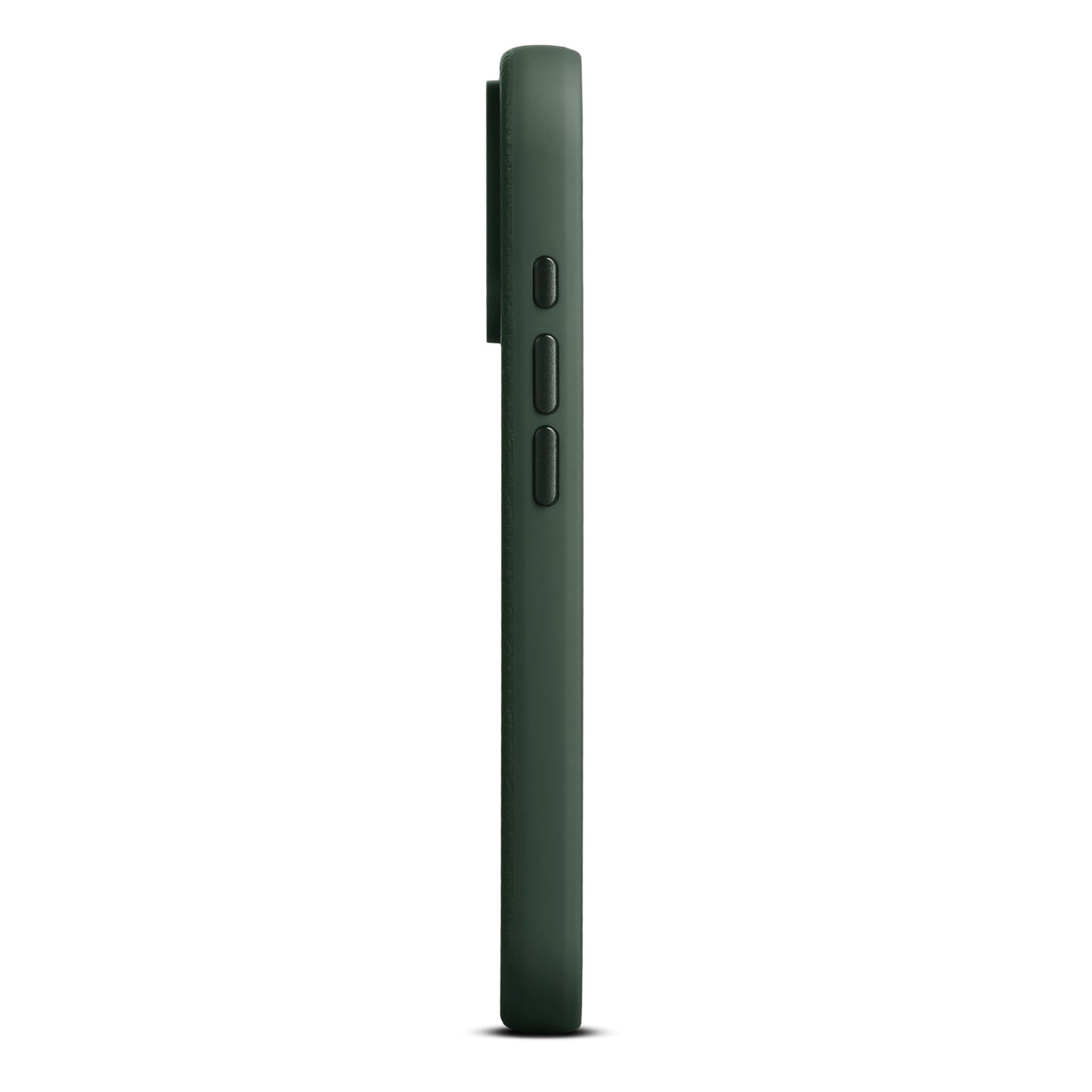 WOOLNUT Leather Case for iPhone 17 Pro - Green