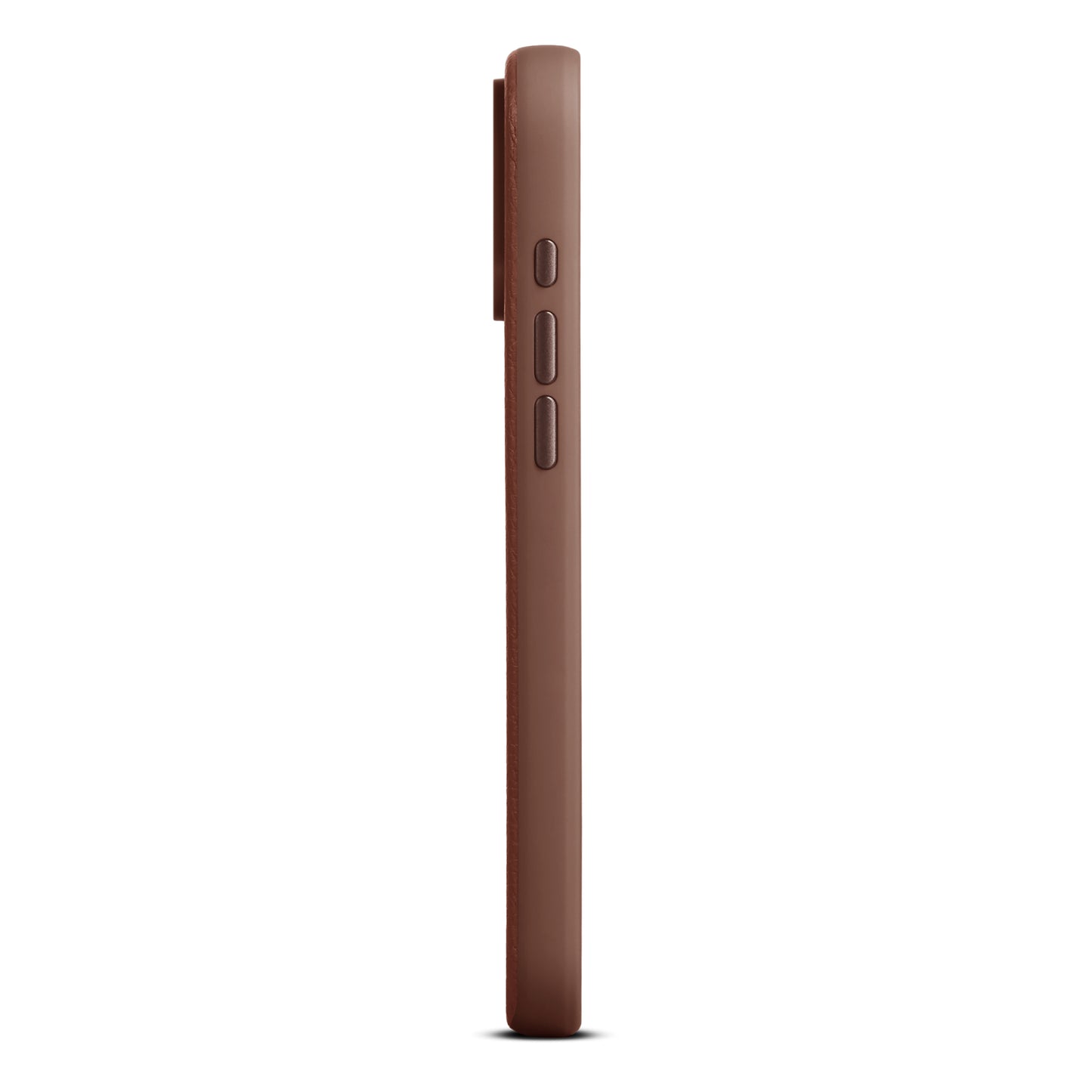 WOOLNUT Leather Case for iPhone 17 Pro Max - Cognac