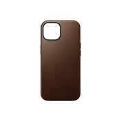 Nomad Modern Leather Case, brown - iPhone 15 Pro - iSTYLE BG