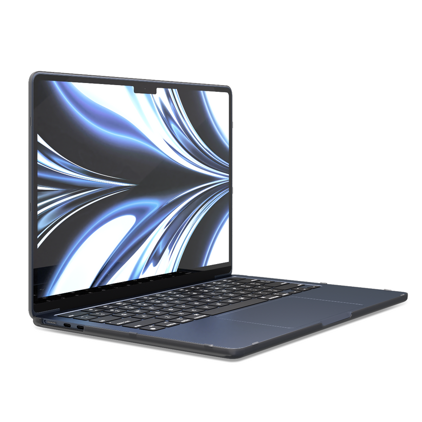 Протектор за MacBook Air 13 "- M2 от NEXT ONE - черен (матов) - iSTYLE BG