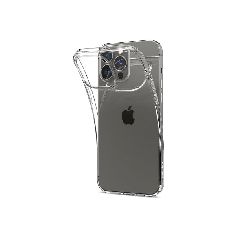 Кейс за iPhone 13 Pro от Spigen - Liquid Crystal - прозрачен - iSTYLE BG