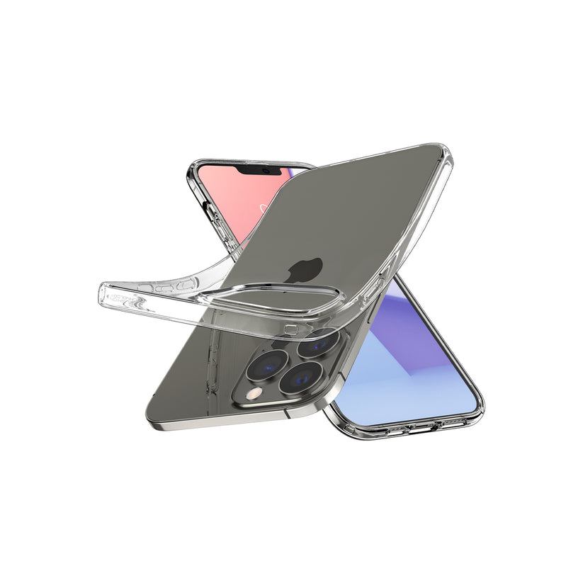 Кейс за iPhone 13 Pro от Spigen - Liquid Crystal - прозрачен - iSTYLE BG