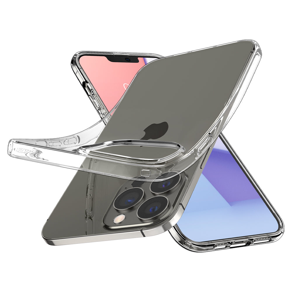 Кейс за iPhone 13 Pro от Spigen - Crystal Flex - прозрачен - iSTYLE BG