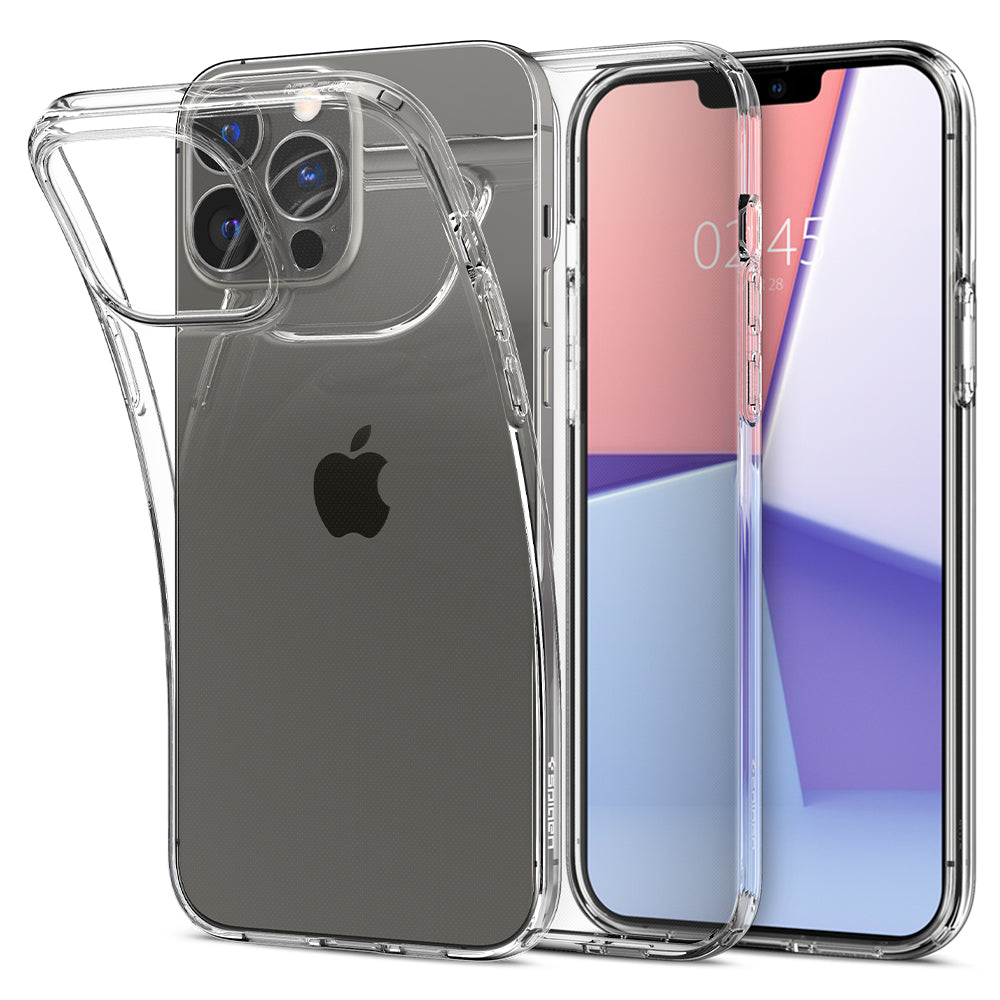 Кейс за iPhone 13 Pro от Spigen - Crystal Flex - прозрачен - iSTYLE BG