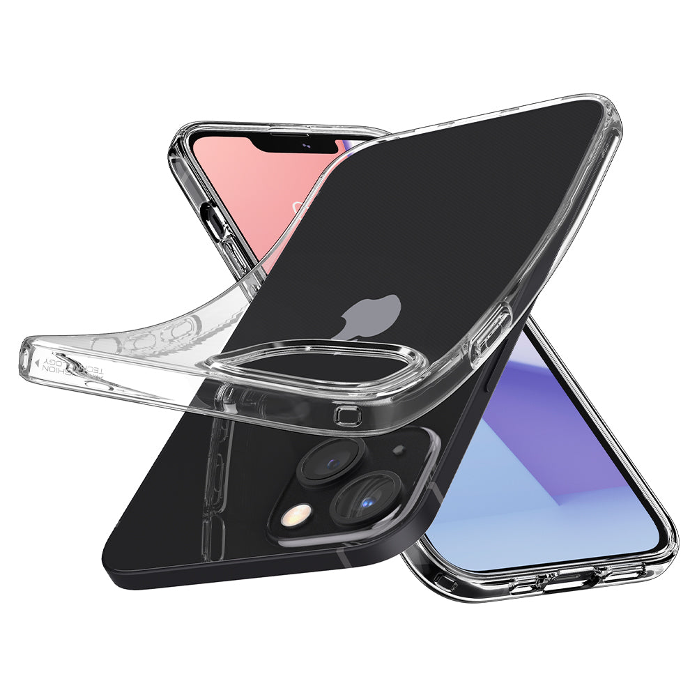 Кейс за iPhone 13 mini от Spigen - Crystal Flex - прозрачен - iSTYLE BG