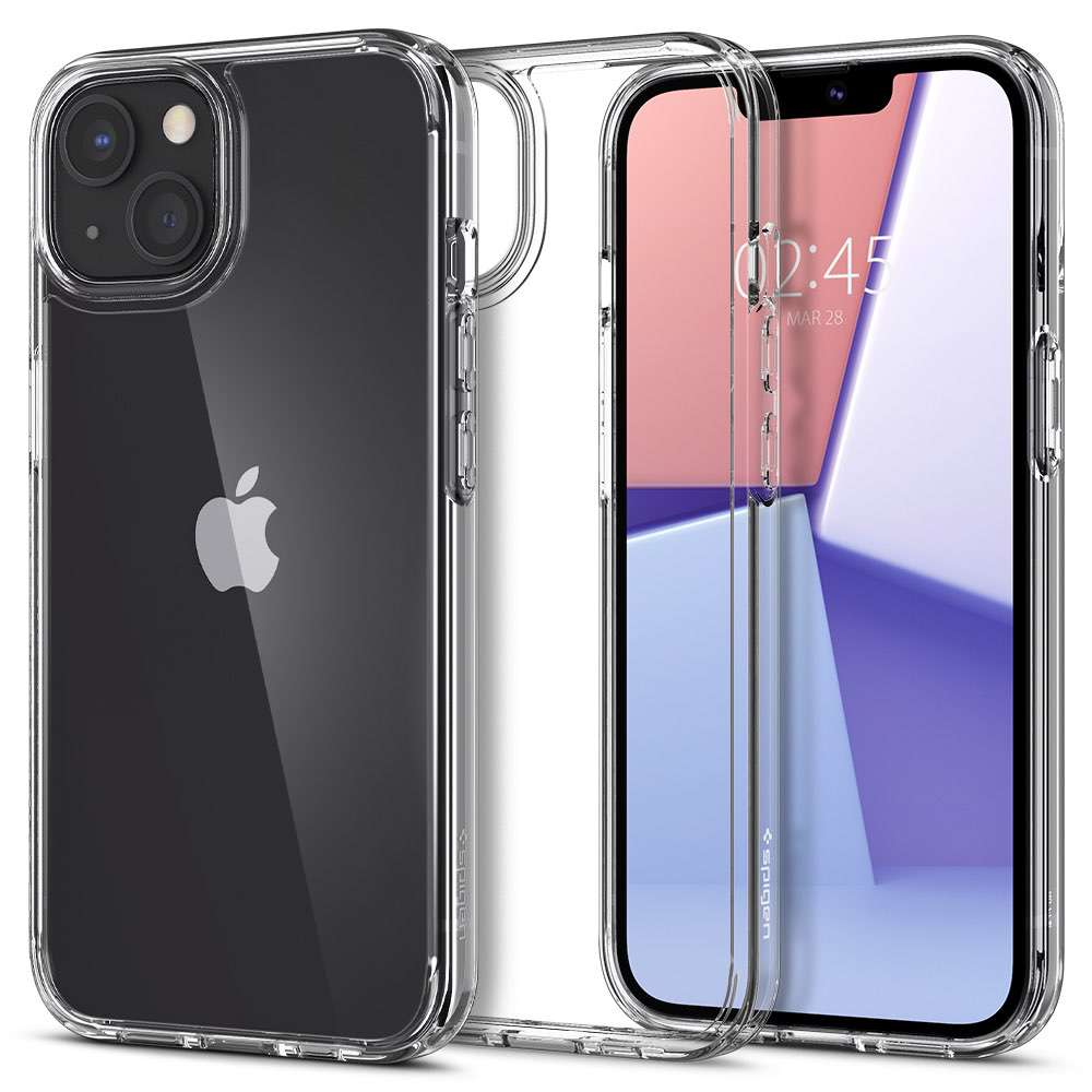 Кейс за iPhone 13 от Spigen - Crystal Hybrid - прозрачен - iSTYLE BG