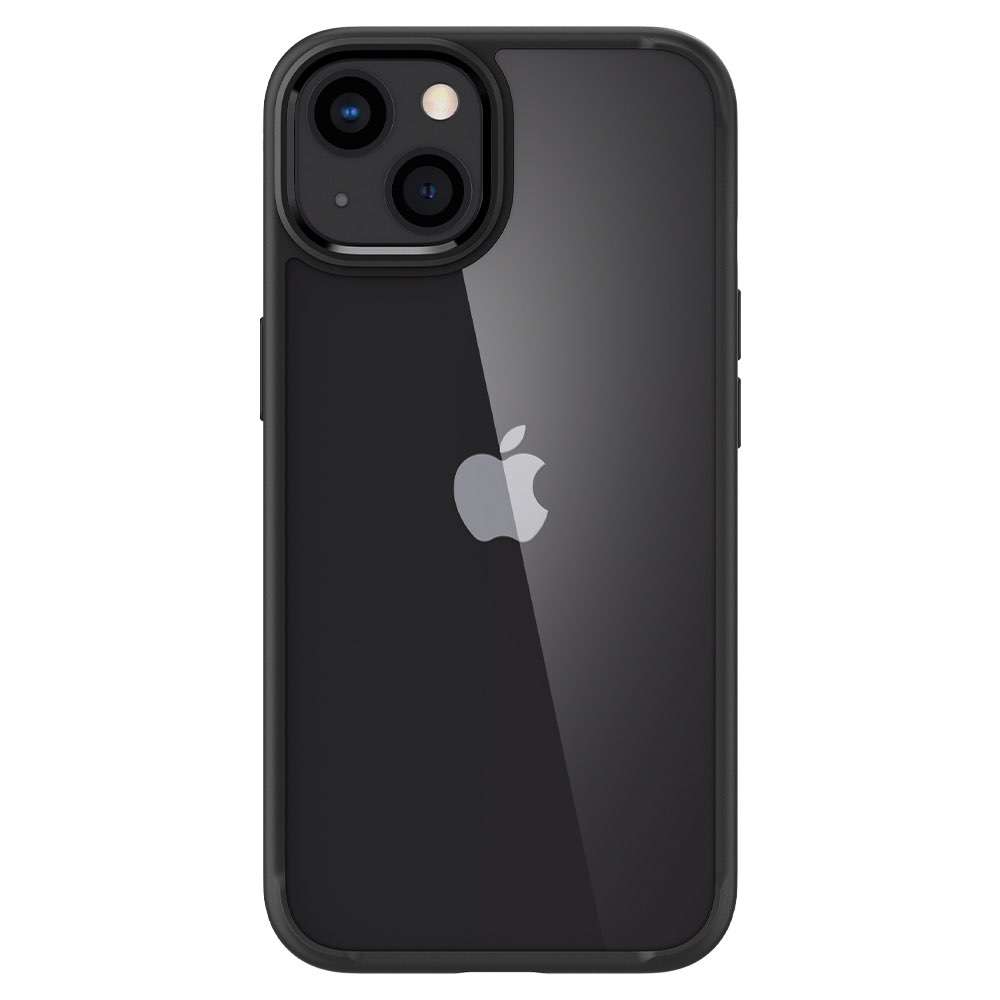 Кейс за iPhone 13 от Spigen - Crystal Hybrid - черен кант - iSTYLE BG