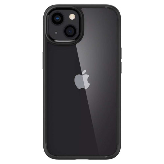 Кейс за iPhone 13 от Spigen - Crystal Hybrid - черен кант - iSTYLE BG