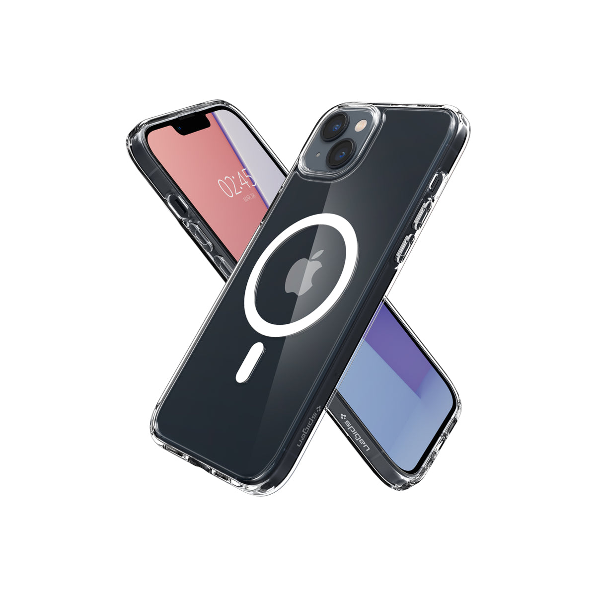 Spigen Crystal Hybrid Mag, white - iPhone 14 Plus - iSTYLE BG