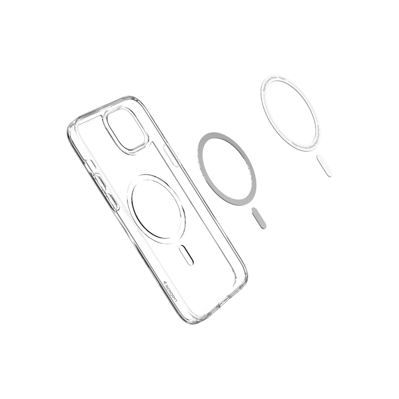 Spigen Crystal Hybrid Mag, white - iPhone 14 Plus - iSTYLE BG