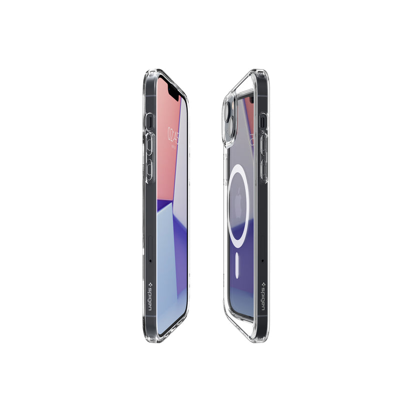 Spigen Crystal Hybrid Mag, white - iPhone 14 Plus - iSTYLE BG