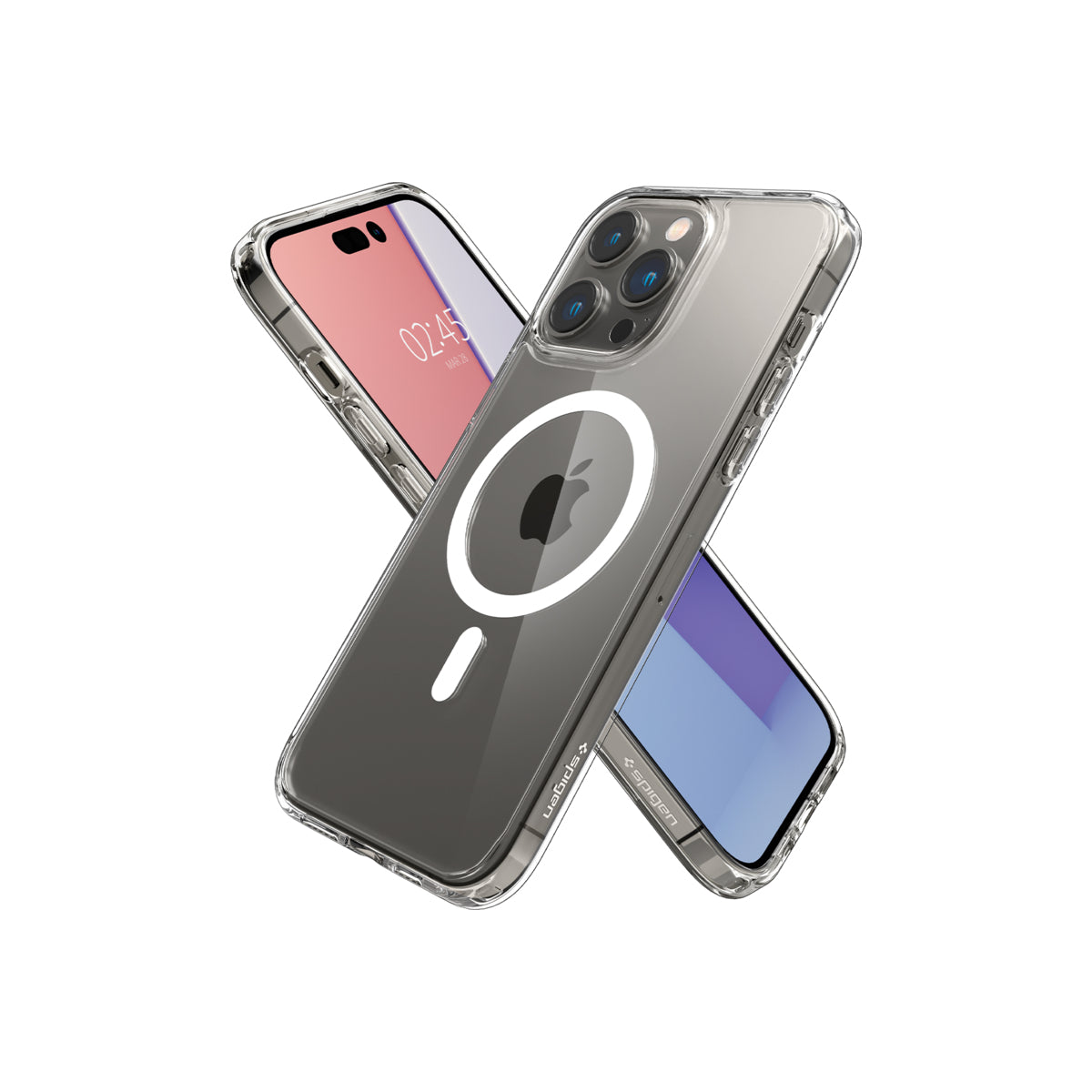Spigen Crystal Hybrid Mag, white - iPhone 14 Pro - iSTYLE BG