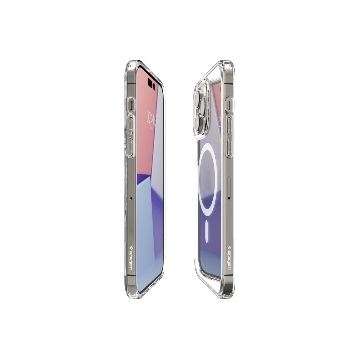 Spigen Crystal Hybrid Mag, white - iPhone 14 Pro - iSTYLE BG