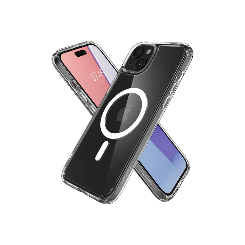 Spigen Crystal Hybrid MagSafe, white - iPhone 15 Plus - iSTYLE BG