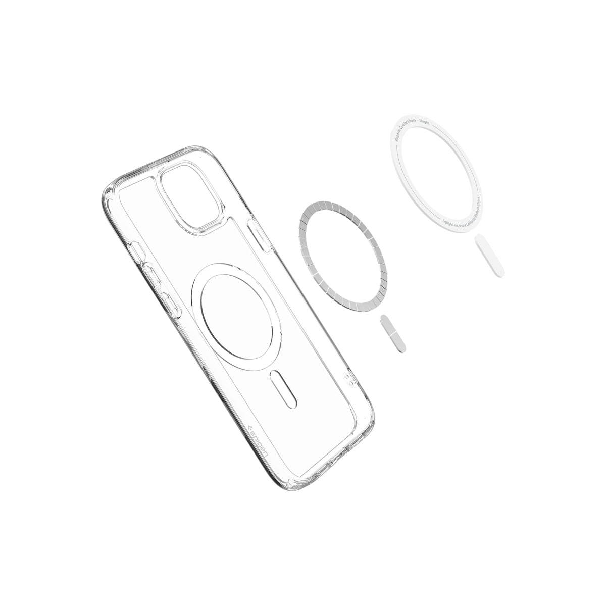Spigen Crystal Hybrid MagSafe, white - iPhone 15 Plus - iSTYLE BG