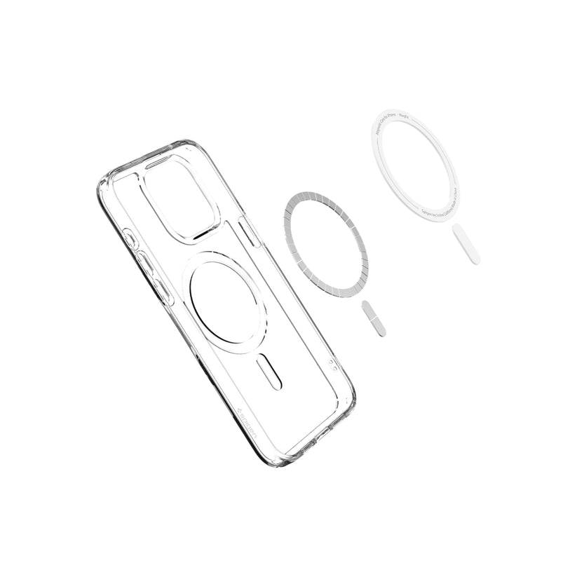 Spigen Crystal Hybrid MagSafe, white - iPhone 15 Pro Max - iSTYLE BG