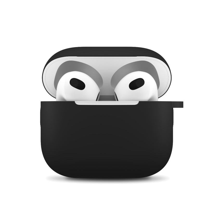 Черен силиконов кейс за AirPods 3 от NEXT ONE - iSTYLE BG