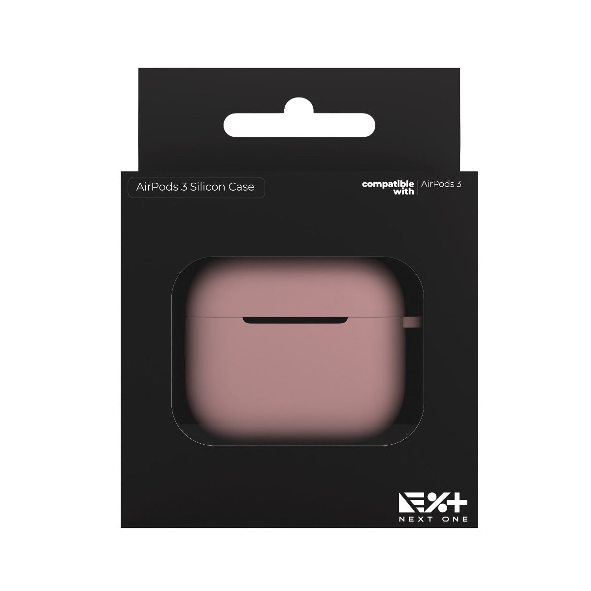 Розов силиконов кейс за AirPods 3 от NEXT ONE - iSTYLE BG