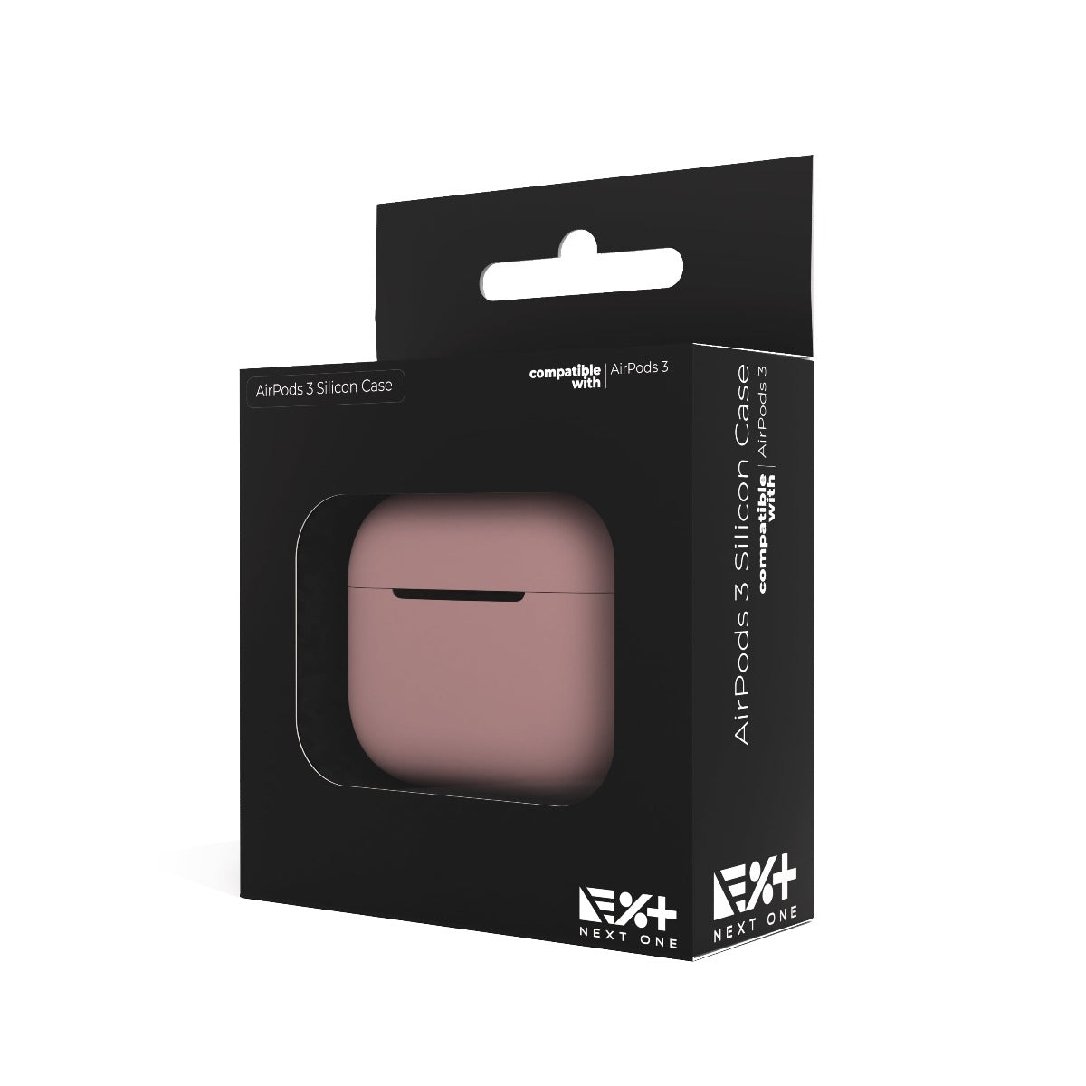 Розов силиконов кейс за AirPods 3 от NEXT ONE - iSTYLE BG
