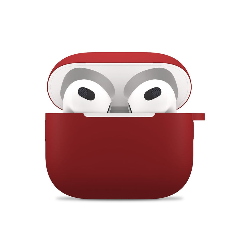 Червен силиконов кейс за AirPods 3 от NEXT ONE - iSTYLE BG