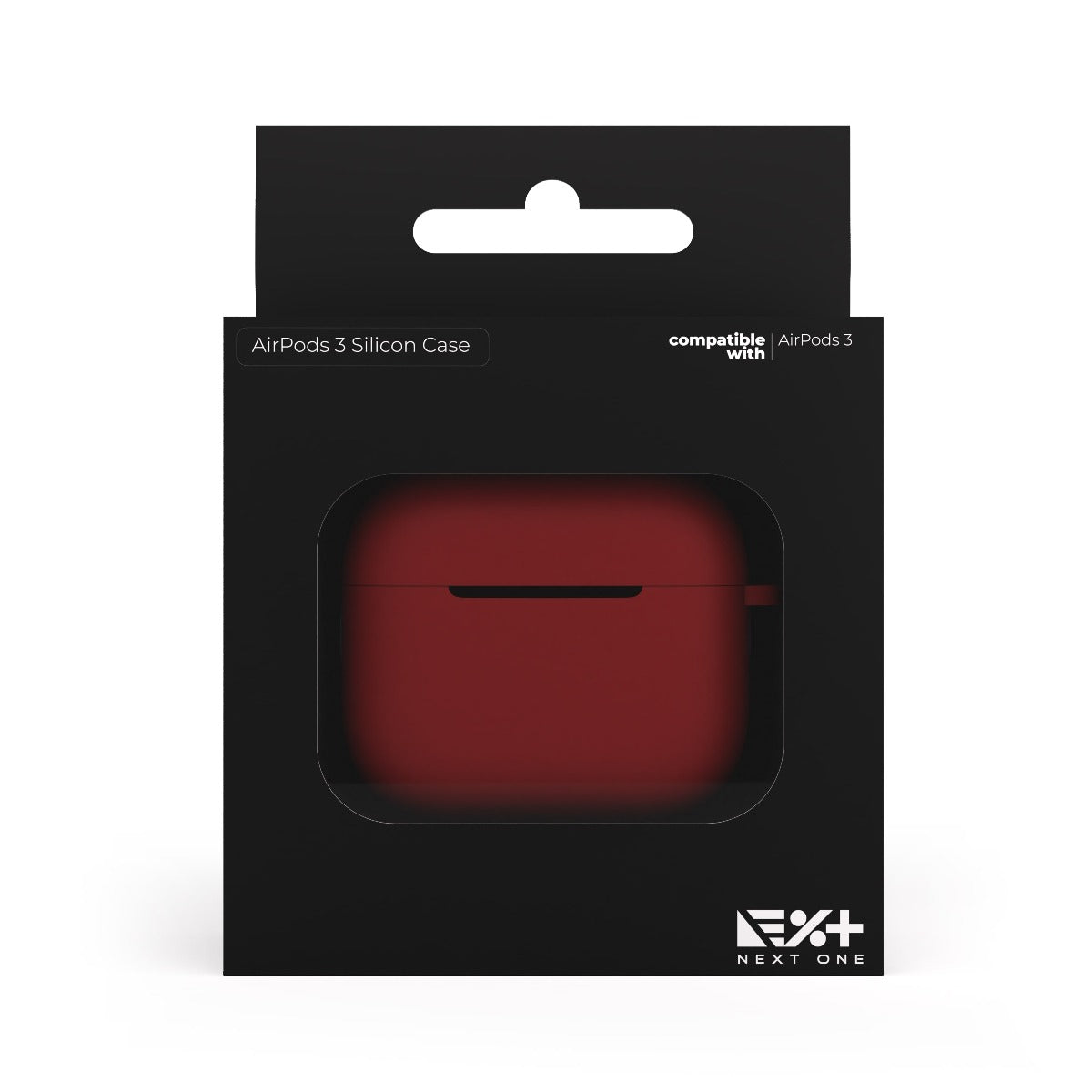 Червен силиконов кейс за AirPods 3 от NEXT ONE - iSTYLE BG