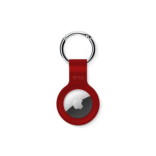 iSTYLE AIRTAG CASE - RED - iSTYLE BG