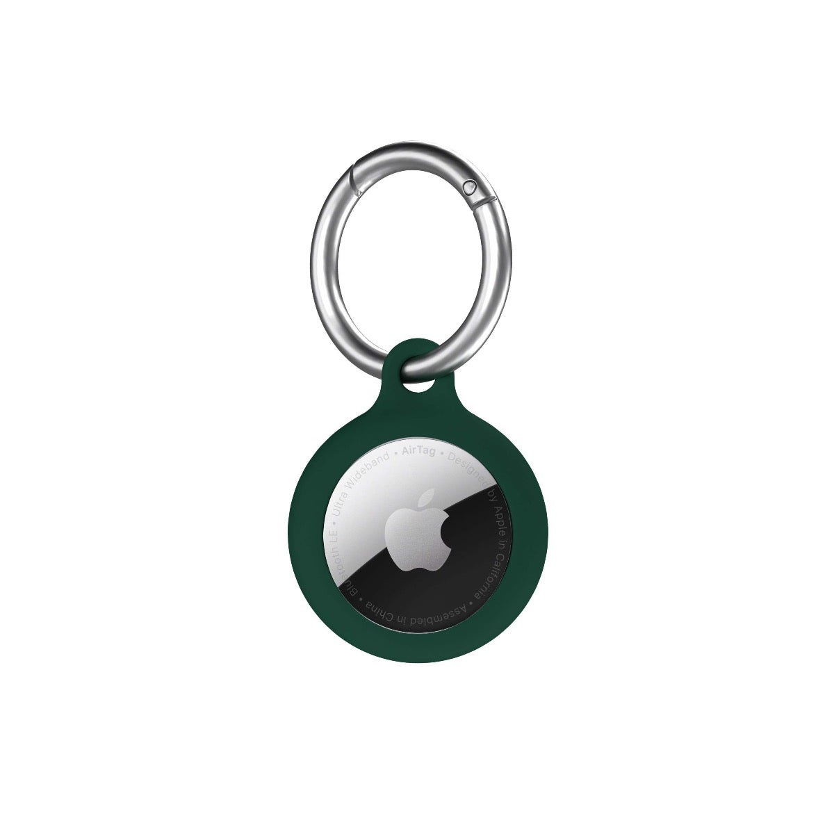 NEXT ONE AirTag Secure Silicone Key Clip Leaf Green - iSTYLE BG