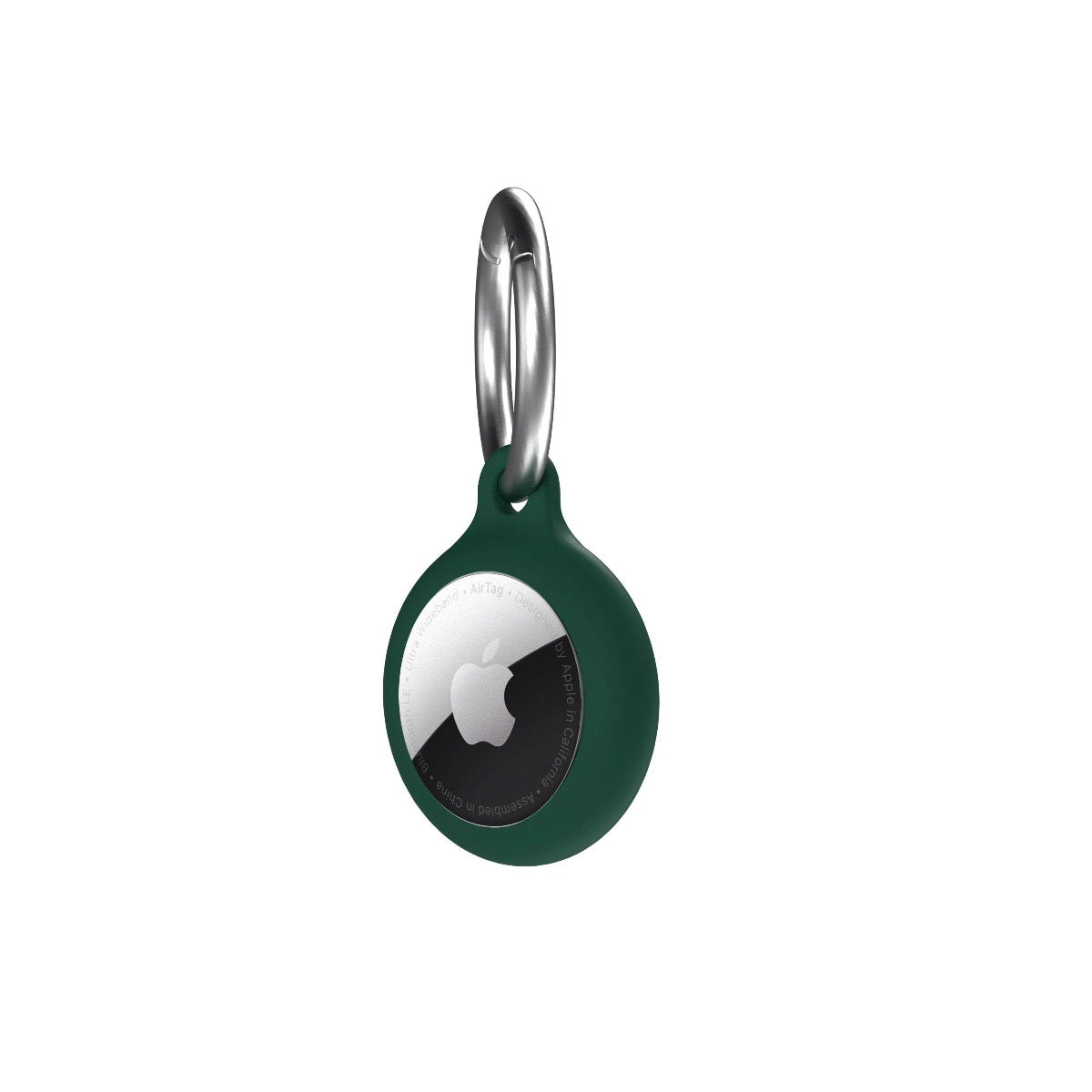 NEXT ONE AirTag Secure Silicone Key Clip Leaf Green - iSTYLE BG