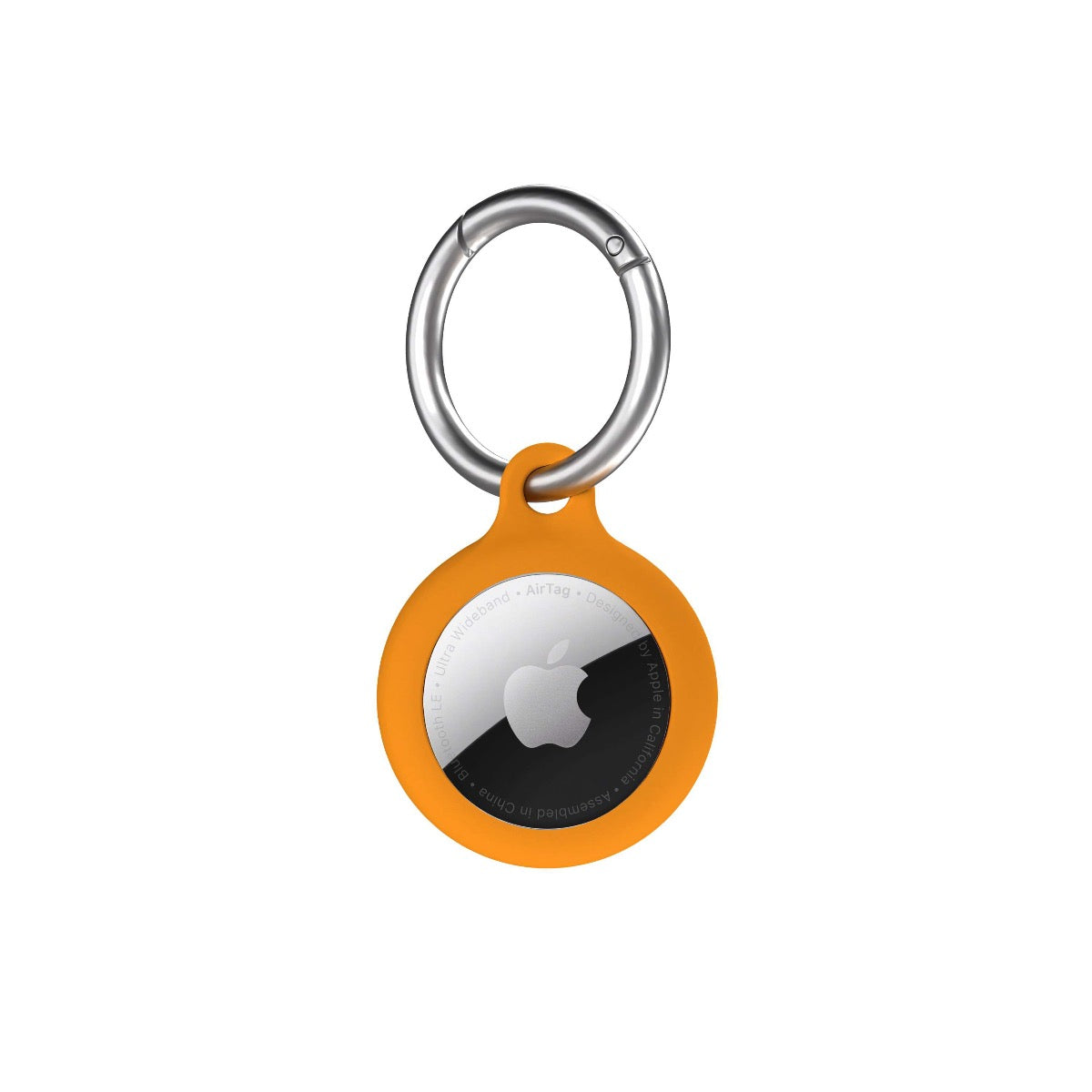 NEXT ONE AirTag Secure Silicone Key Clip Orange - iSTYLE BG