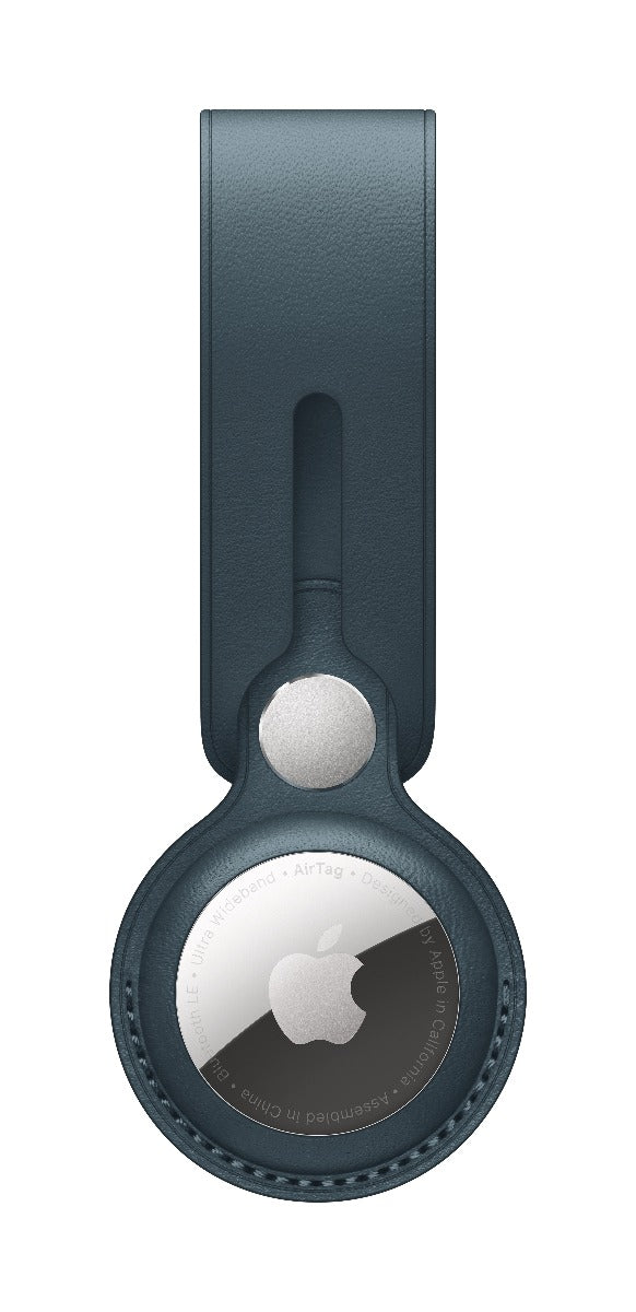 Apple AirTag Leather Loop - Baltic Blue (Seasonal Summer2021) - iSTYLE BG