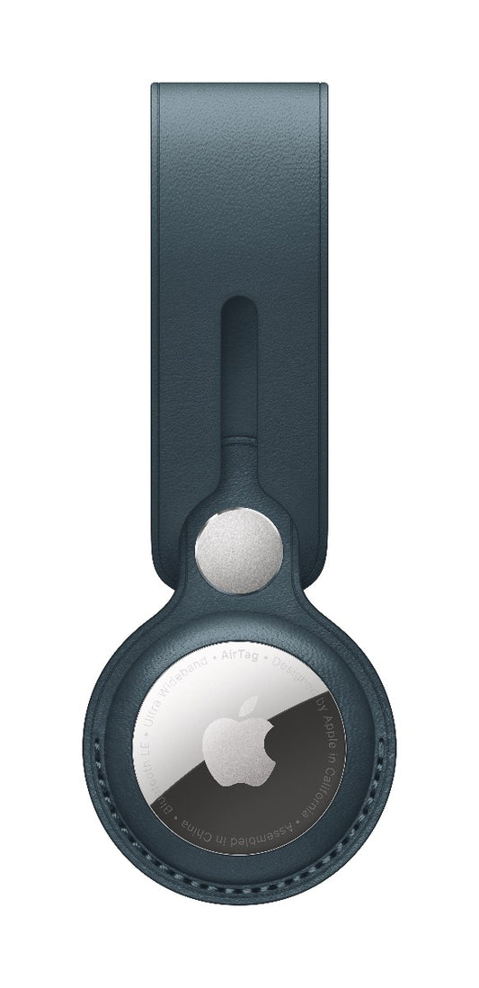 Apple AirTag Leather Loop - Baltic Blue (Seasonal Summer2021) - iSTYLE BG