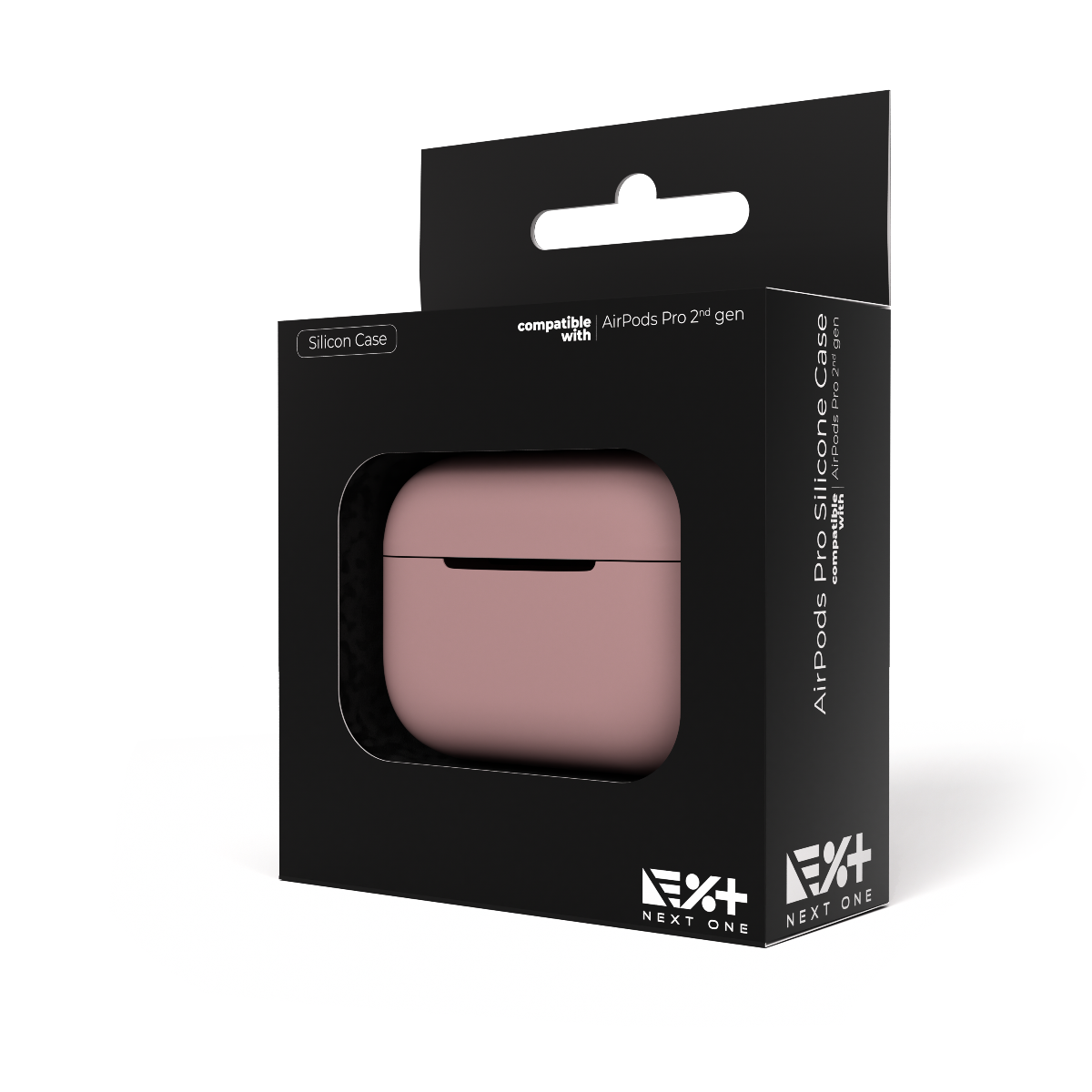 Силиконов кейс от NEXT за AirPods Pro 2 - розов - iSTYLE BG