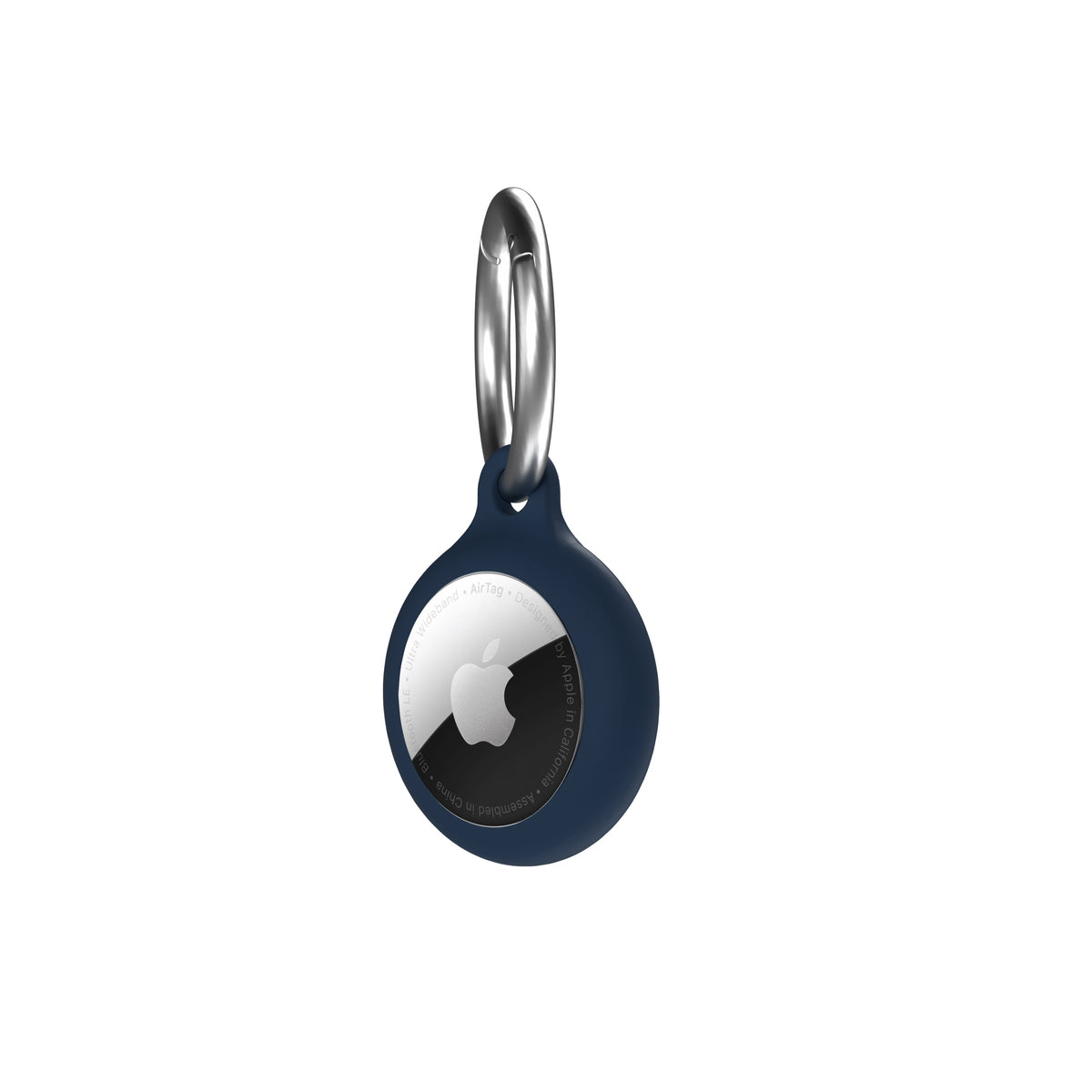 NEXT ONE AirTag Secure Silicone Key Clip Marine Blue - iSTYLE BG