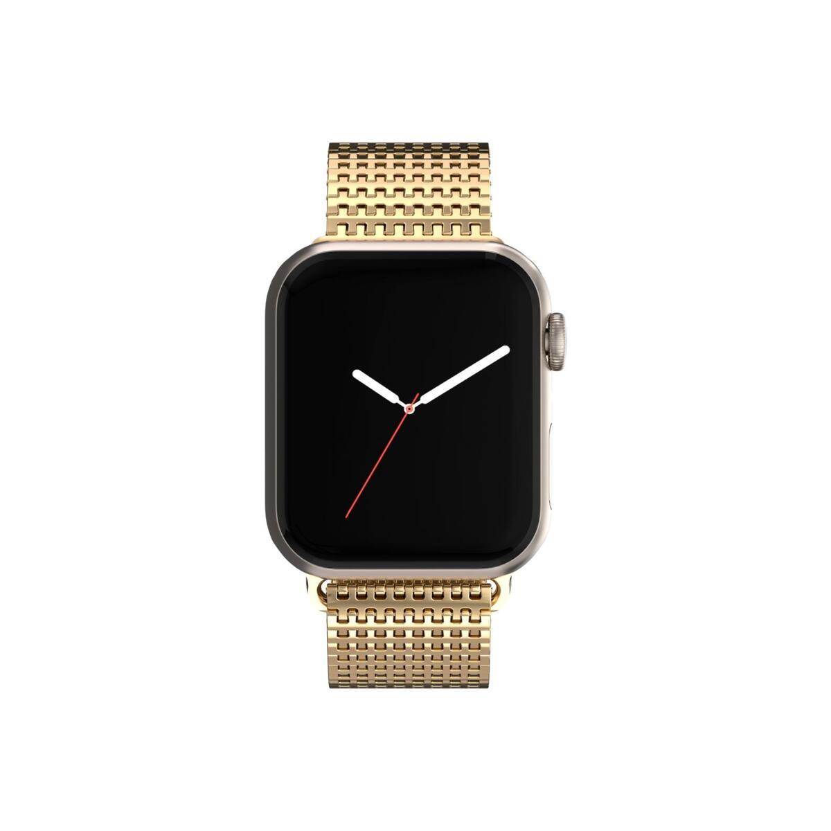 Метална каишка за Apple Watch 41MM от NEXT ONE - златиста - iSTYLE BG