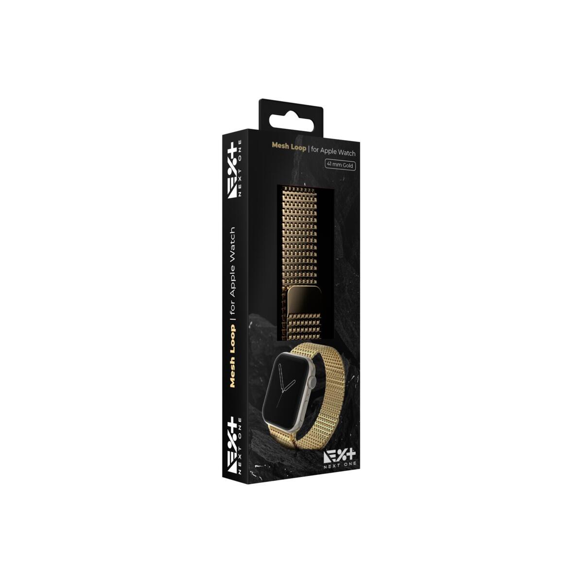 Метална каишка за Apple Watch 41MM от NEXT ONE - златиста - iSTYLE BG