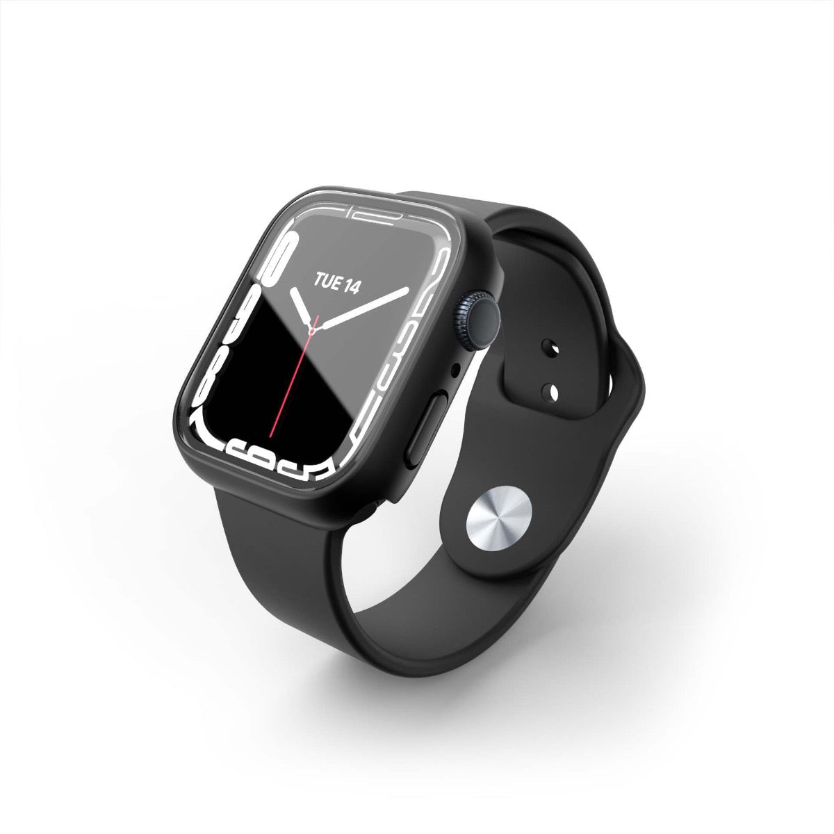 Черен предпазващ кейс от NEXT за Apple Watch 45 mm - iSTYLE BG