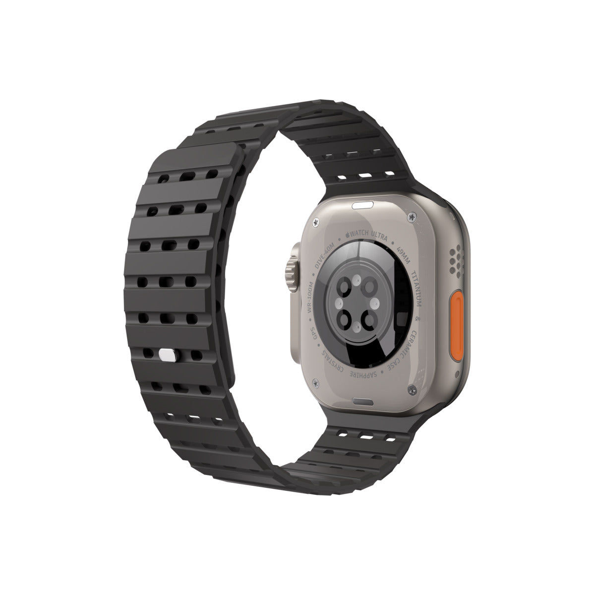 Каишка за Apple Watch 46/49MM от NEXT черна - iSTYLE BG