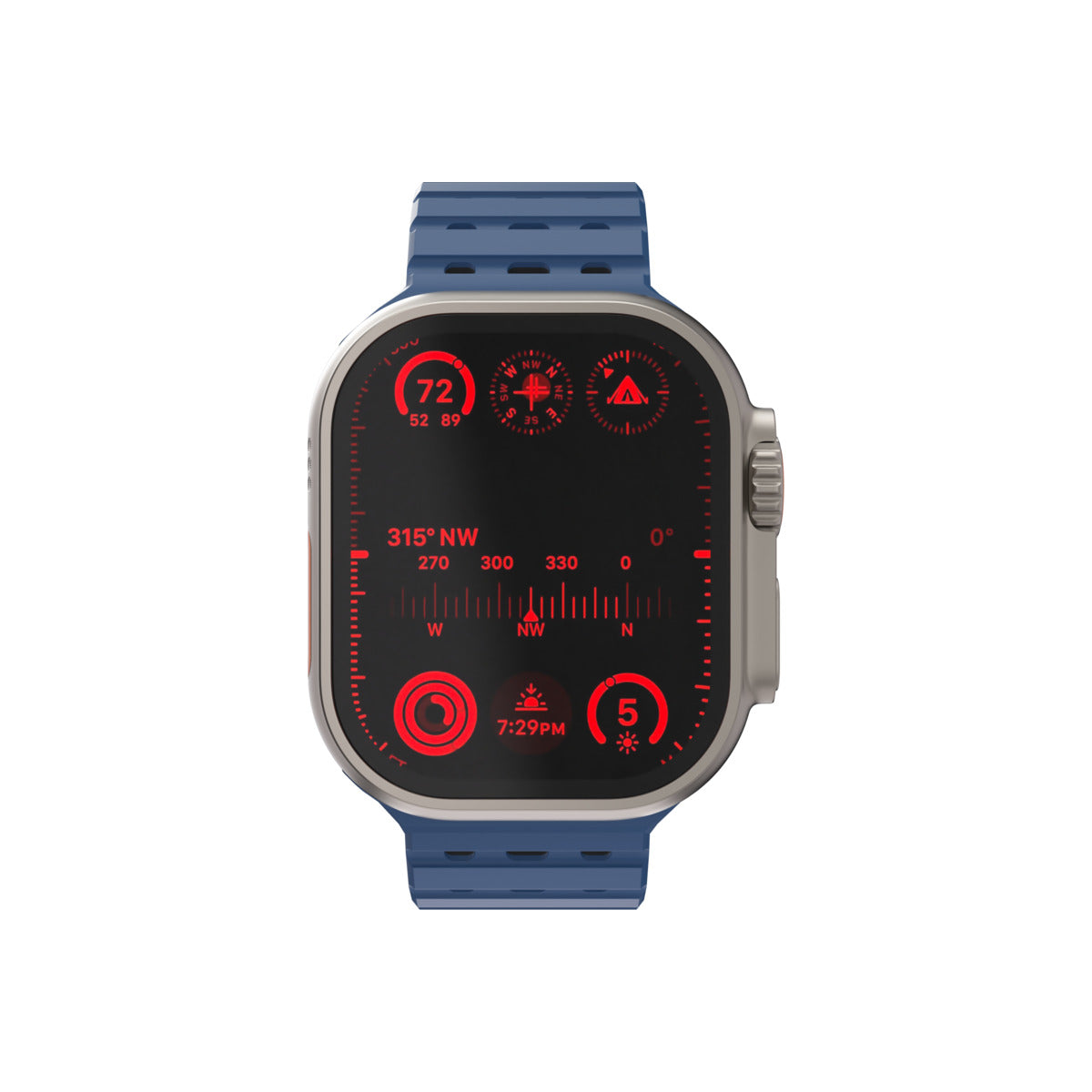 Каишка от NEXT ONE - 46/49 мм синьо - iSTYLE BG