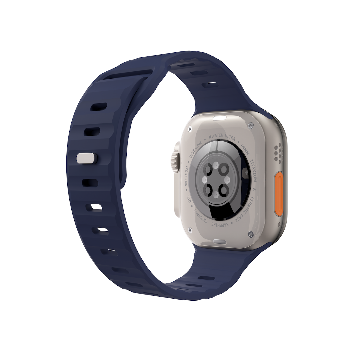 NEXT ONE SILICONE ACTIVE BAND FOR APPLE WATCH 44/46/49MM | BLUE - iSTYLE BG