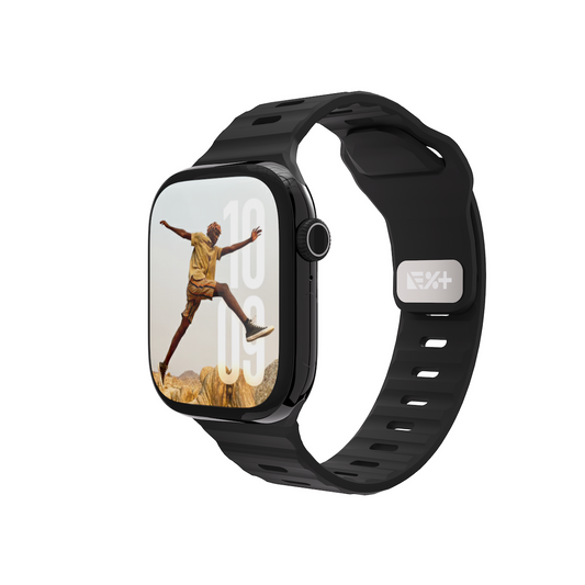NEXT ONE SILICONE ACTIVE BAND FOR APPLE WATCH 40/42MM | BLACK - iSTYLE BG
