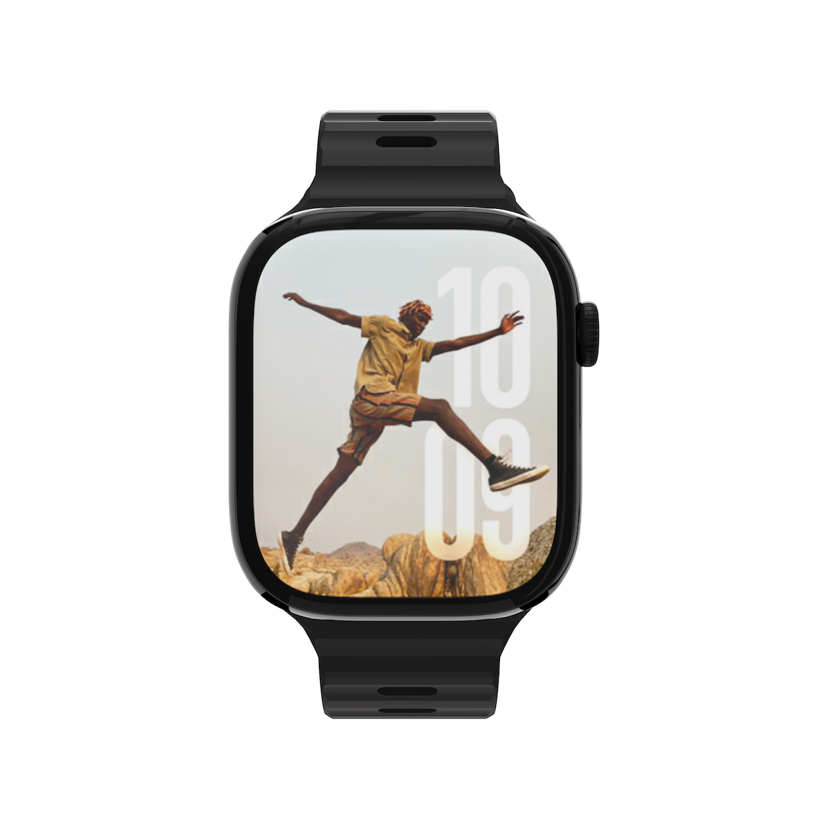 NEXT ONE SILICONE ACTIVE BAND FOR APPLE WATCH 40/42MM | BLACK - iSTYLE BG