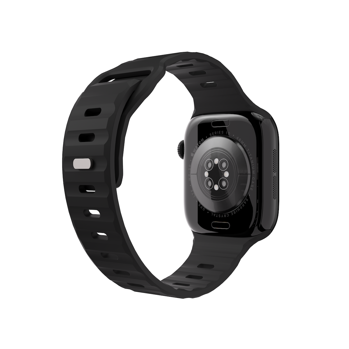 NEXT ONE SILICONE ACTIVE BAND FOR APPLE WATCH 40/42MM | BLACK - iSTYLE BG
