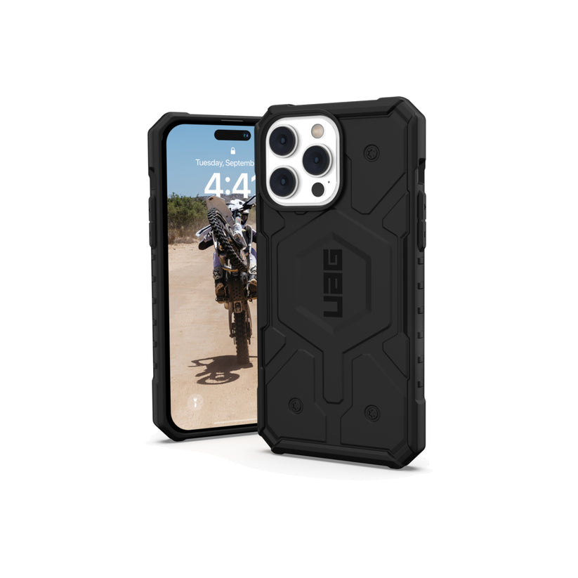 Черен кейс от UAG модел Pathfinder с MagSafe за iPhone 14 Pro Max - iSTYLE BG