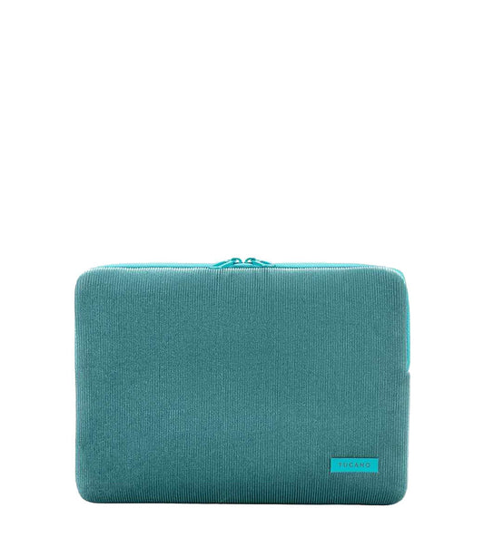 Tucano Velluto 13inch Case Stretchy neoprene & corduroy cover MacBook Pro/Air 13inch & Laptop 12inch - Petrol Blue - iSTYLE BG